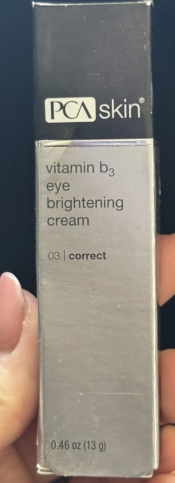 Crema iluminadora de ojos PCA Skin Vitamin B3 0,46 oz / 13 g totalmente nueva 2-2026 Foto 2 de 4