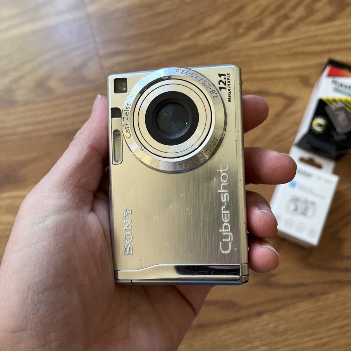 Sony Cyber-shot DSC-W200 12.1MP Digital Camera - Silver for sale