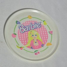 VTG Chilton Globe Barbie Plastic Play Plate Replacement 3.5"