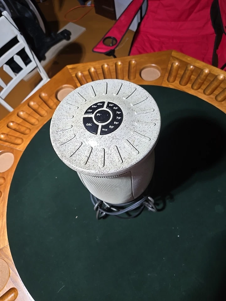 Calentador de aire móvil Lasko 6435 * 1500 vatios * gira con base decorativa  Foto 2 de 4