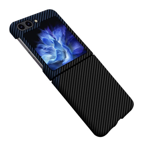 Für Samsung Galaxy Z Flip7 6 robuste stoßfeste Kohlefaser-Handyhülle mit Struktur - Bild 15 von 21