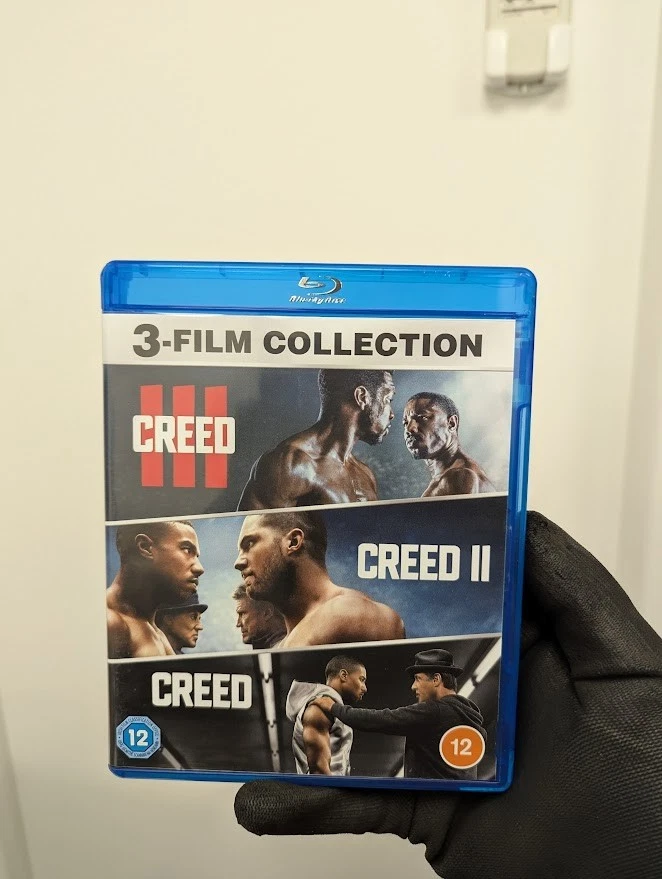 Creed / Creed II / Creed III Blu-Ray Not sealed cracked case - Image 2 of 4