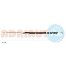 Handbremsseil hinten links für Seat Altea 5P1 XL 5P5 Leon 1P1 Toledo 3 id34020