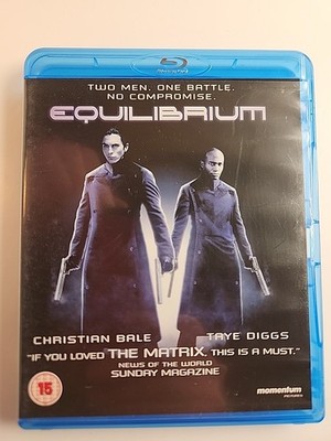 EQUILIBRIUM (2002, Blu-ray) Pre-Owned 