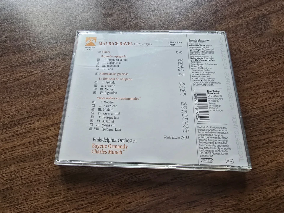 "Bolero u. a." von Ravel (CD) - Bild 2 von 4