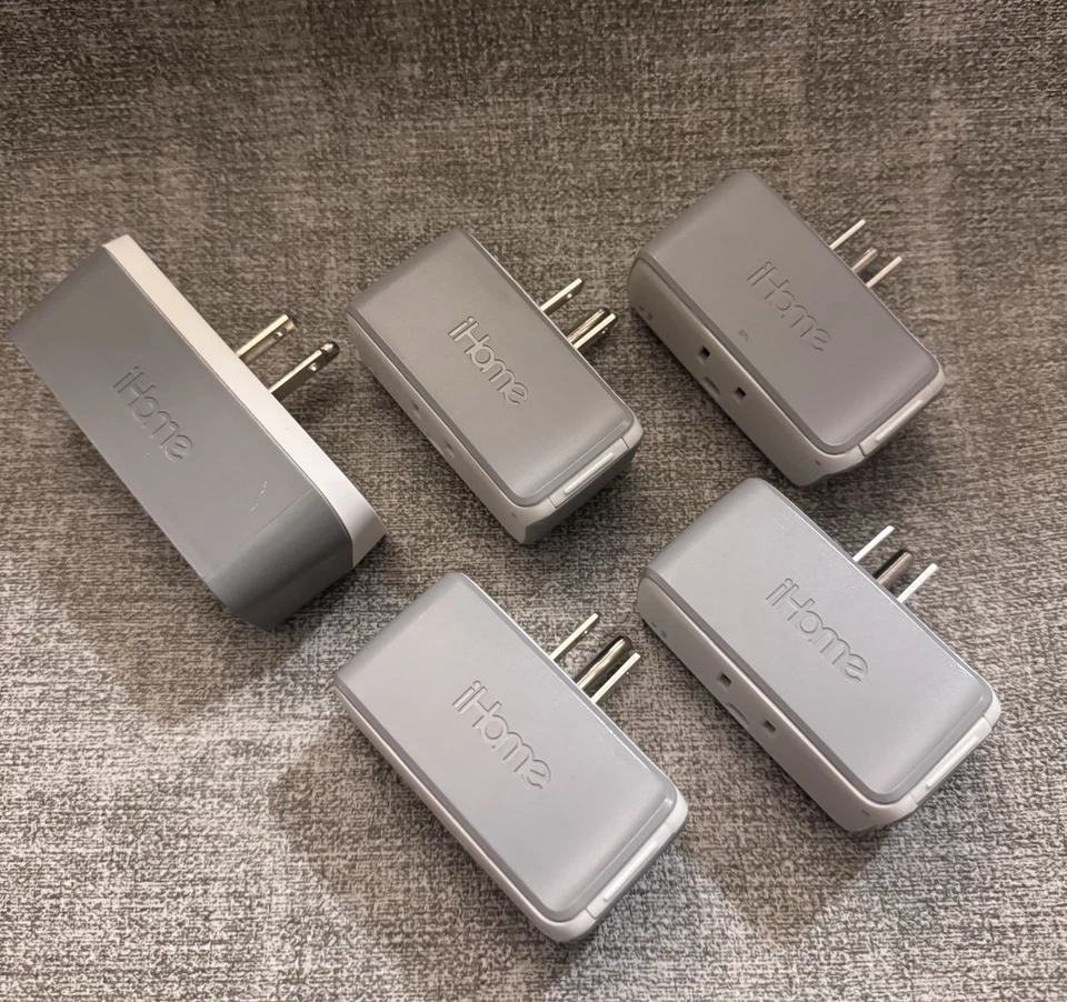 iHome Smart Wi-Fi штепсельная вилка лот из 5 — работает с Apple HomeKit - Изображение 2 из 3
