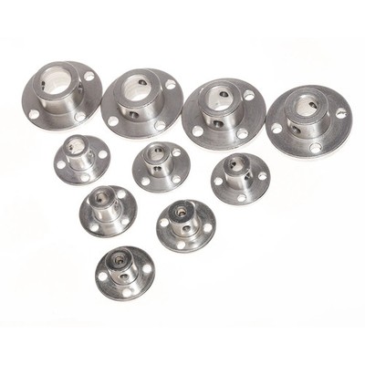 1PCS 3/4/5/6/8/10/11/12mm Flange Coupling Rigid Flange Plate Metal Guide Shaft 