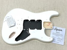 Originale! Fender Squier HARDTAIL STRAT BODY White Stratocaster Chitarra elettrica