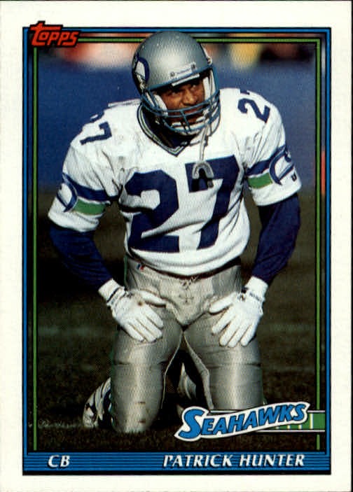 1991 Topps #272 Patrick Hunter RC - FB