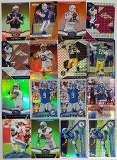 HUGE PATCH, RELIC, NUMBERED, REFRACTOR RAINBOW 352 FOOTBALL CARD LOT HOF RC's