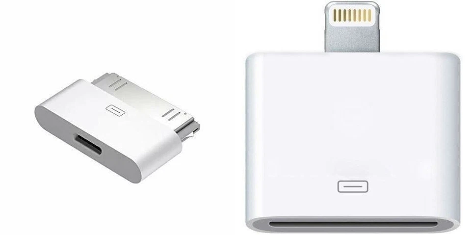 8pin female to 30pin male (OR 30pin female to 8pin Male) for Old Apple Device 9z