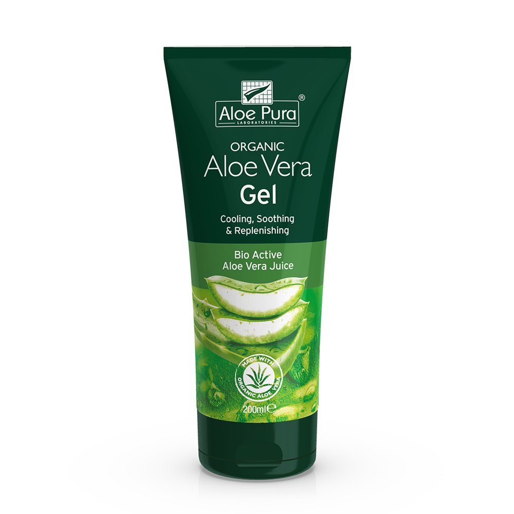 Aloe Pura Organic Aloe Vera Skin Gel 200ml Soothing Moisturiser