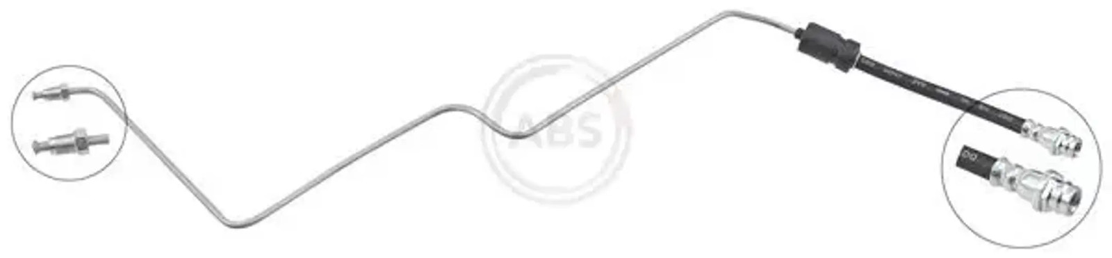 Flexible brake hose SL 1332 A.B.S. for FORD GALAXY II S-MAX GALAXY MK II VAN