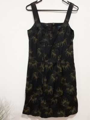 Witchery  Dress  Womens  Size 8   Summer Shift Sundress  Shiny  Back Zip  As New