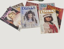 Lot Of 6 Dolls Collectors Magazines Vintage 1980s  1990s Issues