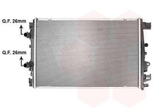 VAN WEZEL 17012718 Kühler Wasserkühler Motorkühler für FIAT 500X (334) für JEEP