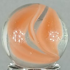 Vintage Vitro Hybrid Cat's Eye Marble .61 Inches Near-Mint Condition