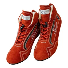 Zamp RS00100210 ZR-30 Driving Shoes - Mid-Top - SFI 3.3/5 - Red - Size 10