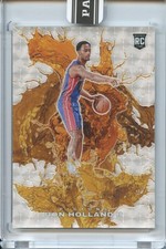 2024 Panini Mojo Fest Ron Holland II Color Blast Silver Vinyl RC 14/25 Encased