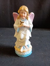 Angelot En Biscuit 19éme H 20cm