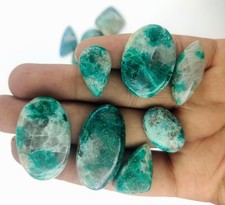 Natural Shattuckite Cabochon Gemstone For Mak...