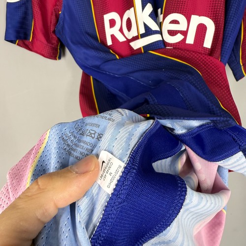 FC BARCELONA SPANIEN 2020/2021 HOME VAPOR SHIRT TRIKOT NIKE PLAYER ISSUE 10 MESSI - Bild 10 von 12