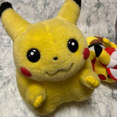 TOMY Talking Pikachu Shoulder Pikachu 2 Plush Dolls