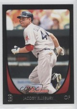 2011 Bowman Topps Vault Blank Back 1/1 Jacoby Ellsbury #126 5qi