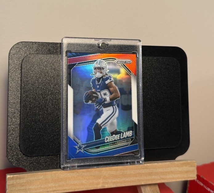 2025 Panini Prizm - CeeDee Lamb #154 Red White & Blue Prizm