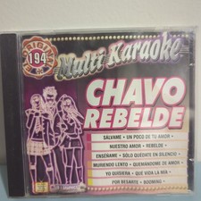 Multi Karaoke Chavo Rebelde 194 El Original CD G PopRock En Espanol Pre-owned