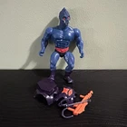 Vintage 1984 MOTU Mattel He-Man Webstor Action Figure Complete Flawed