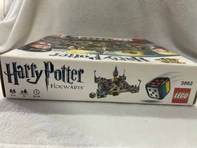 LEGO Harry Potter Hogwarts Board Game Retired 3862 Box Instructions Minifigures