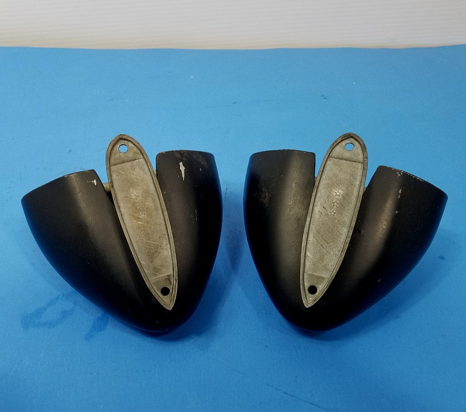 Pair of Vintage Sebring style Fender / Door mirrors Classic Racing accessory