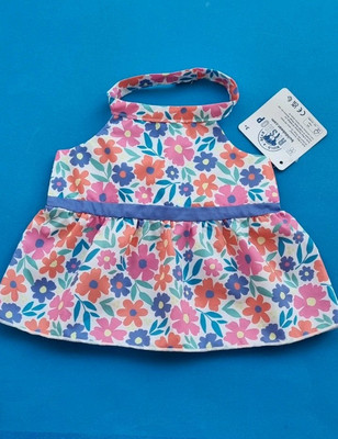 Build A Bear Blumen Kleid Blumen Neu mit Etikett Ostern 2025 Edition Neckholder Sommer 