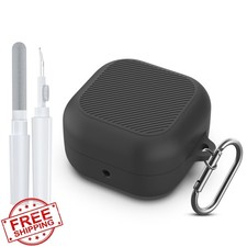 POZCIS Galaxy Buds 4 Pro Buds 4 Case Black Silicone