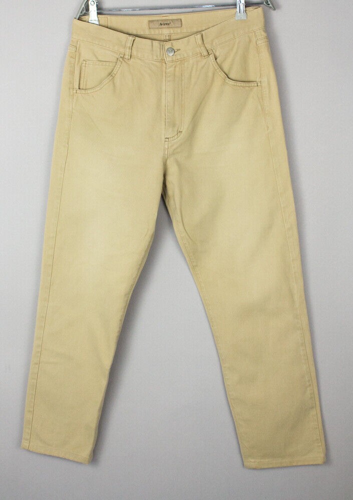 AVIREX Men Straight Leg Slim Stretch Chino Trousers Size W32 L28