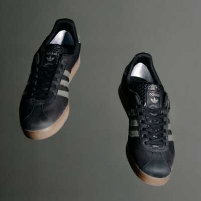 JR2727 adidas Originals Gazelle GORE-TEX Core Black Utility Gray