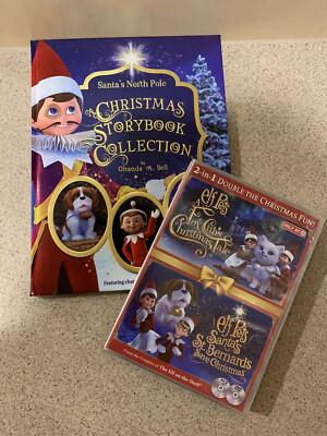 Santa's North Pole Christmas Storybook Collection & Elf Pets DVD - New