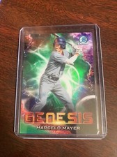 2021 Bowman Draft Baseball Genesis Green Refractor /99 - MARCELO MAYER Red Sox