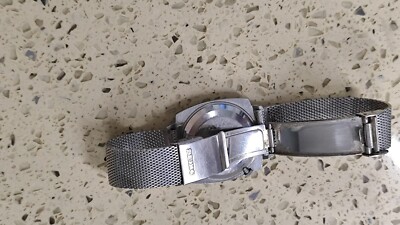 1968 Vintage mens Seiko Sea lion 6106-8030 gray dial M88 Working