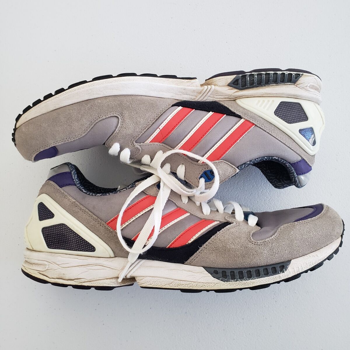 ADIDAS Sneakers Mens 13 Purple Gray ZX 5000 Geometric M29809 ADIDAS Sneakers Mens 13 Purple Gray ZX 5000 Geometric M29809