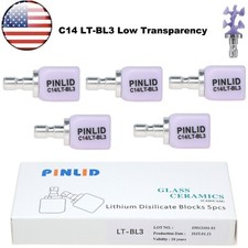 US C14 LT BL3 Dental Emax Glass Ceramic Blocks Lithium Disilicate CAD/CAM CEREC