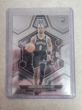 2023-24 Panini Mosaic Basketball Dariq Whitehead #247 Rookie Card (RC) Nets