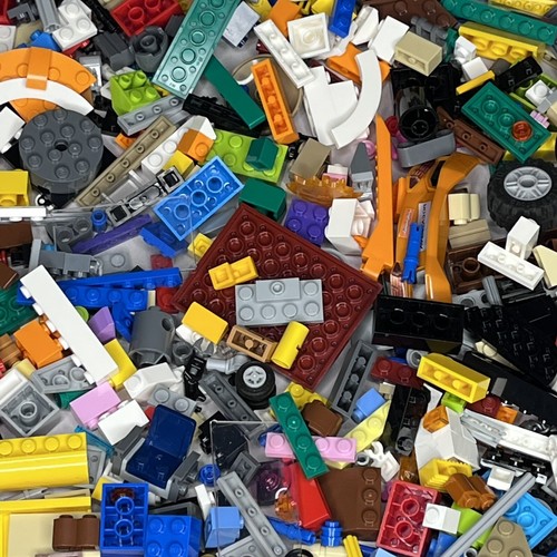 LEGO Lote de más de 2 libras a granel Lote de piezas de ladrillos etc. Juegos mixtos múltiples - Imagen 11 de 12