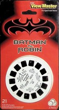 Batman  Robin Movie 3D View-Master 3 Reel Packet SEALED George Clooney