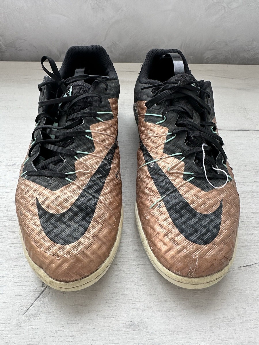 Nike HypervenomX Finale IC Gold Soccer Football Shoes US10 UK9