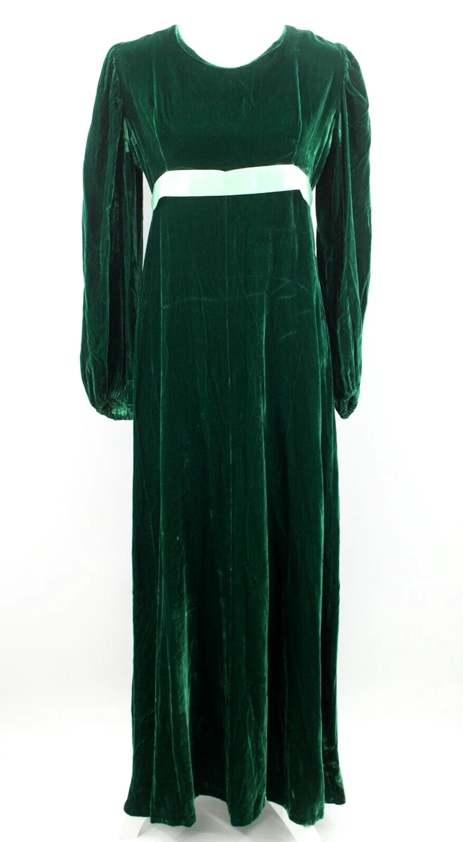 Green Velvet Party Vintage Dresses for Women for sale | eBay