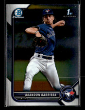 2022 Bowman Draft #BDC-21 Brandon Barriera Chrome