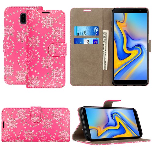 For Samsung Galaxy J3 J5 J4 J6 J8 J7 J2 J1 Leather Flip Wallet Case Phone Cover - Picture 30 of 38