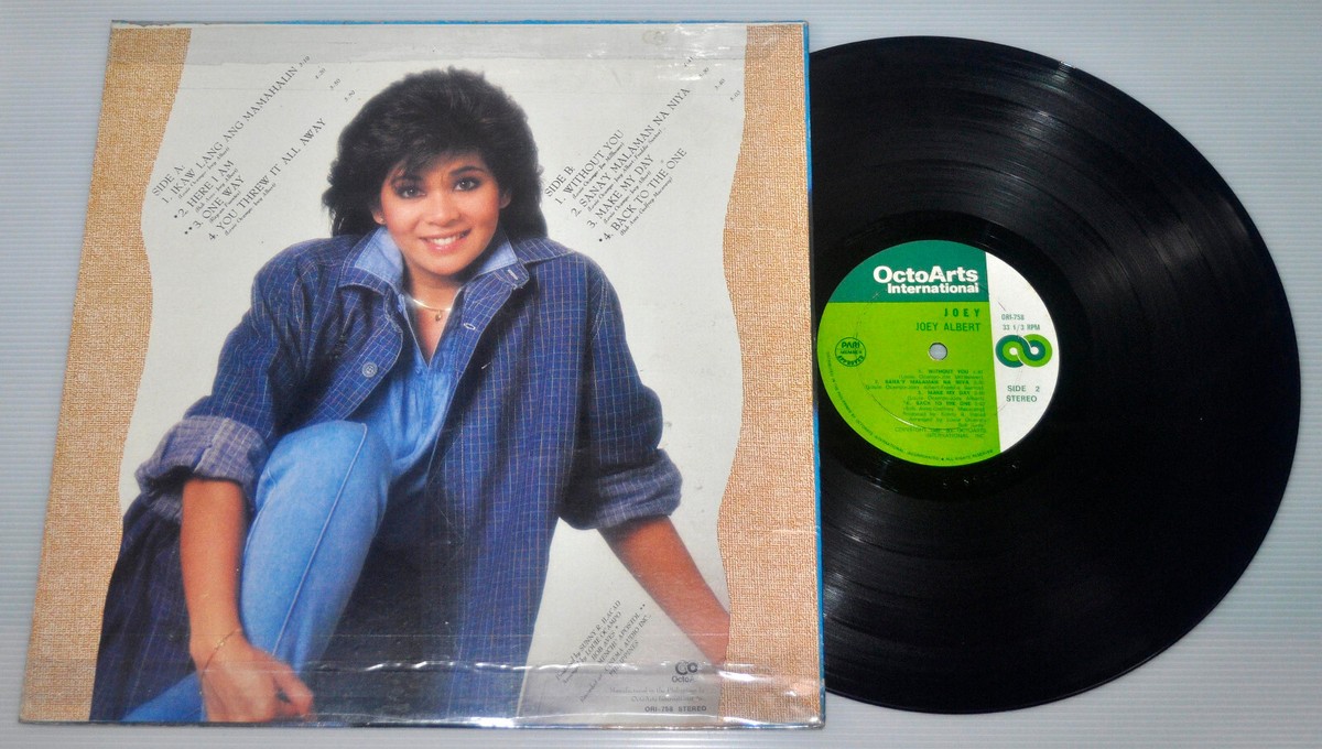 Philippines JOEY ALBERT Joey OPM LP Vinyl OCTOARTS Record | eBay
